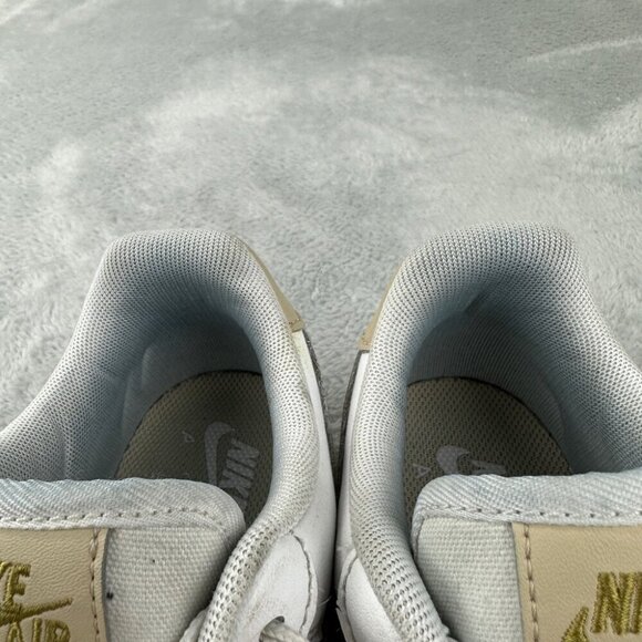 Nike Air Force 1 Essential White Beige Women’s Size 7.5 US - CZ0270-105 Sneakers - Picture 12 of 14